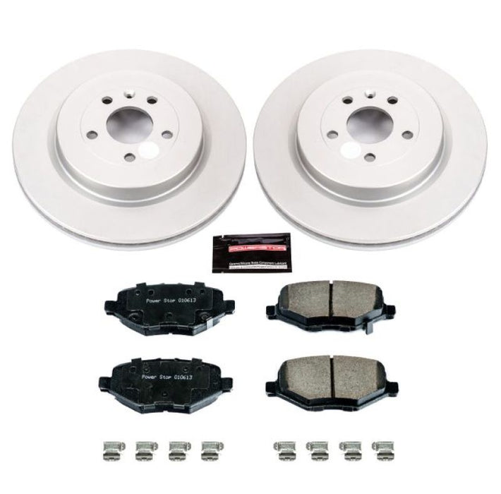 Kit de freins arrière Power Stop 13-19 Ford Explorer Z17 Evolution Geomet avec revêtement