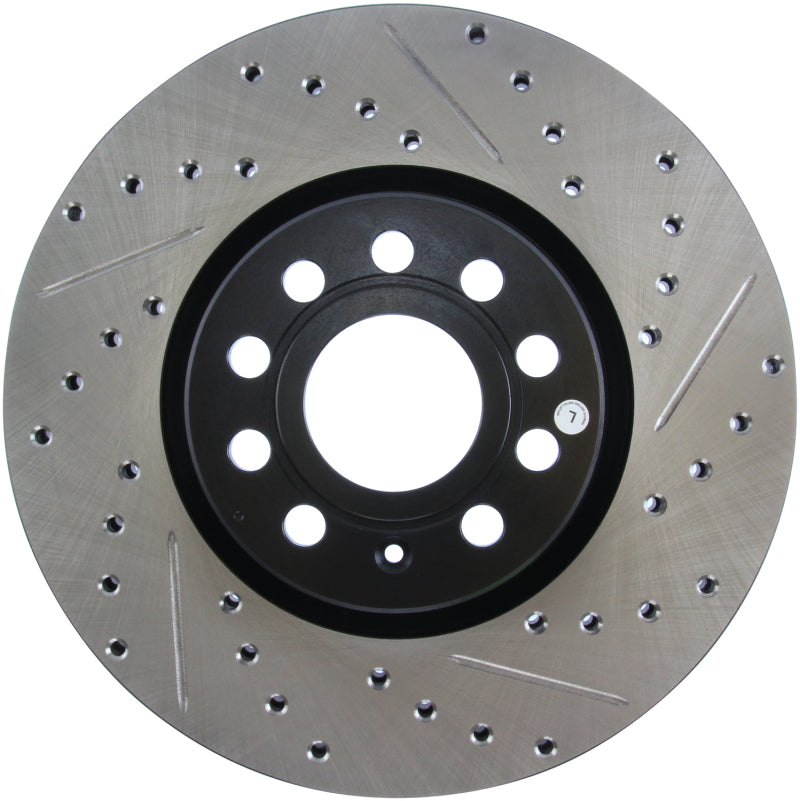 Disque de frein sport fendu et percé StopTech