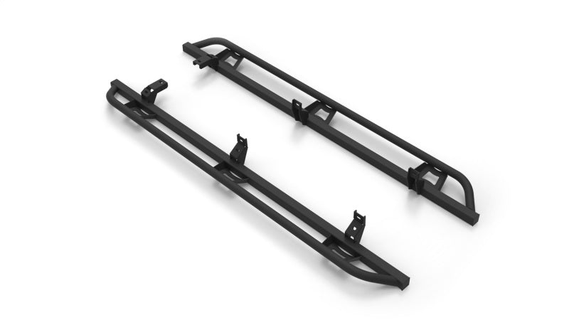 Marchepieds coulissants N-Fab Trail pour Ford Ranger Crew Cab 19-20, toutes les caisses - SRW - Noir texturé