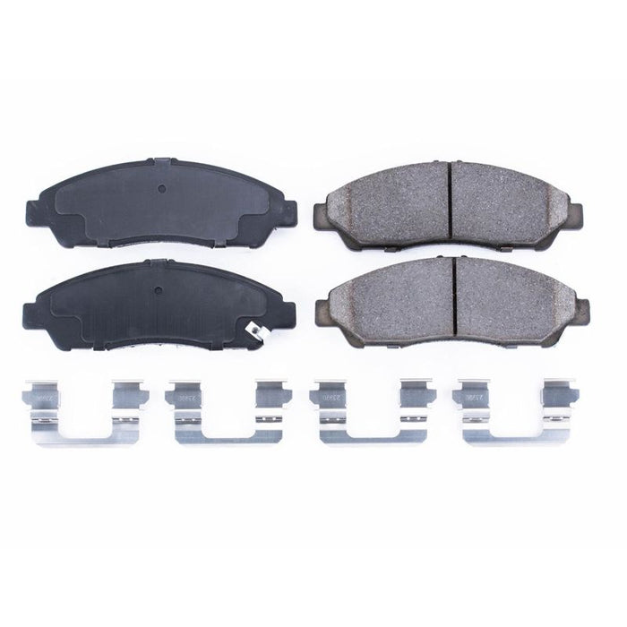 Plaquettes de frein avant en céramique Power Stop 07-13 Acura MDX Z17 Evolution avec matériel