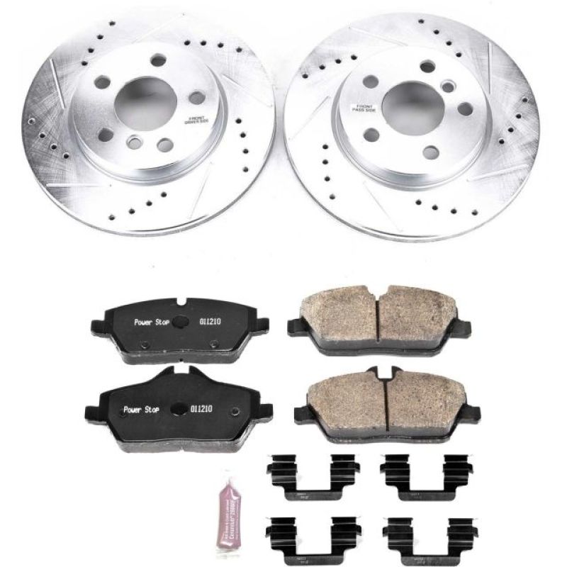 Kit de freins sport Power Stop 14-16 Mini Cooper Z23 Evolution avant