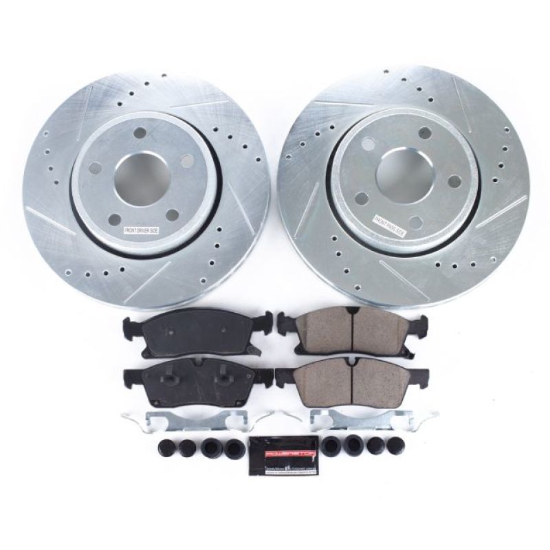 Kit de freins sport Power Stop 11-19 Dodge Durango Z23 Evolution avant