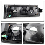 xTune Chevy Silverado 03-06 / Avalanche 02-06 LED Bumper Lights Black CBL-JH-CS03-LED-BK