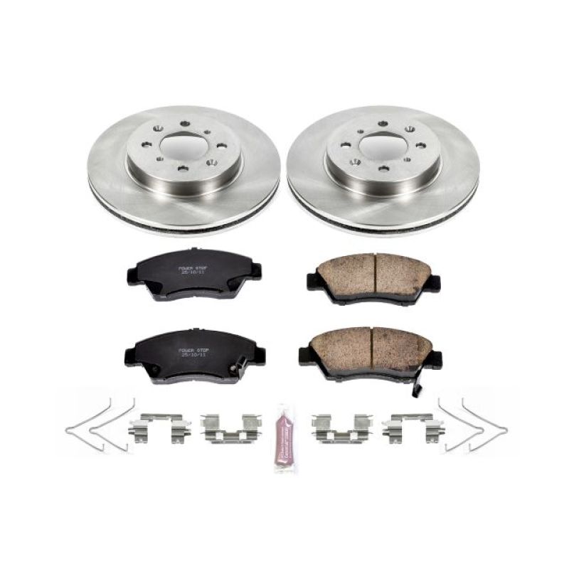 Kit de freins avant Power Stop Autospecialty pour Honda Civic 03-05