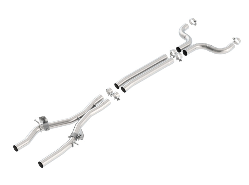 Borla 2016 Camaro SS 6.2L V8 X-Pipe avec tuyaux intermédiaires et soupapes AFM