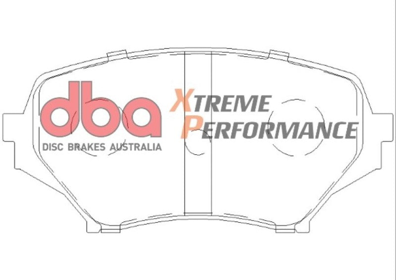 Plaquettes de frein avant DBA 06-10 Mazda Miata Mx-5 XP650
