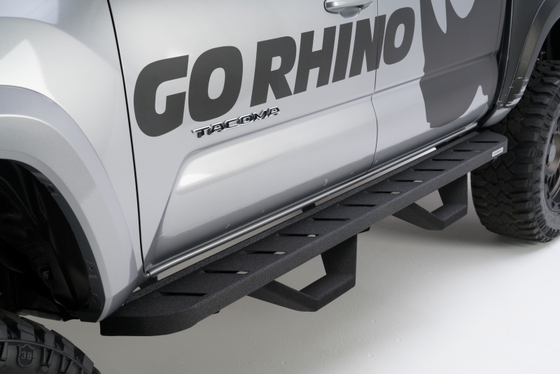 Go Rhino 19-20 Ram 1500 RB10 Complete Kit w/RB10 + Brkts + 2 RB10 Drop Steps