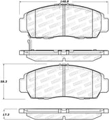 Plaquettes de frein avant StopTech Performance 11-14 Acura TSX