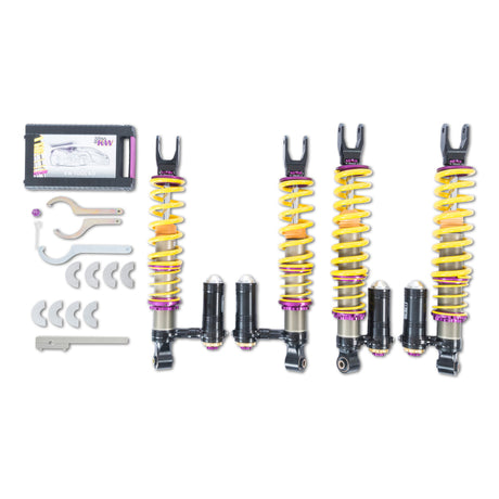 KW Coilover Kit V4 2011+ Lamborghini Aventador Incl. Roadster sans amortisseurs électroniques
