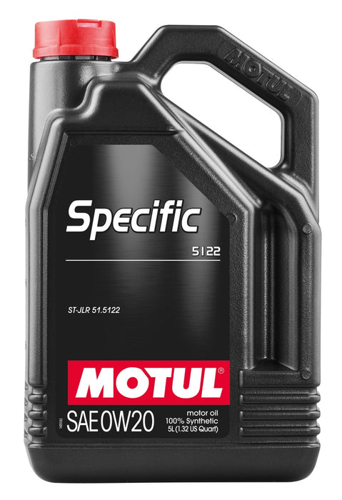 Huile moteur synthétique OEM Motul 5L ACEA A1/B1 spécifique 5122 0W20