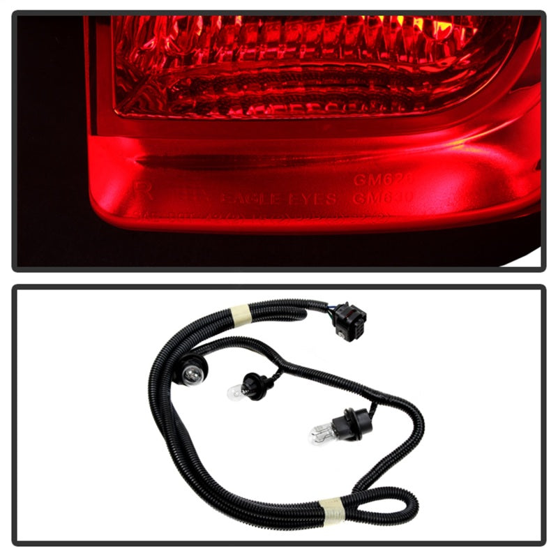 xTune Chevy Silverado 2014-2016 Passenger Side Tail Lights - OEM Right ALT-JH-CS14-OE-R
