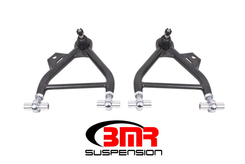 Bras A inférieur BMR 79-93 Mustang (amortisseurs uniquement) avec embout de tige réglable et rotule standard - Black Hammertone