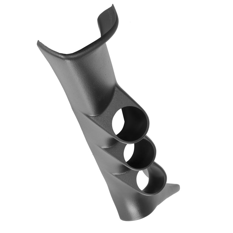 Autometer 92-96 Chevrolet Caprice Classic 2-1/6 po Montant A Triple Gauge Pod - Noir