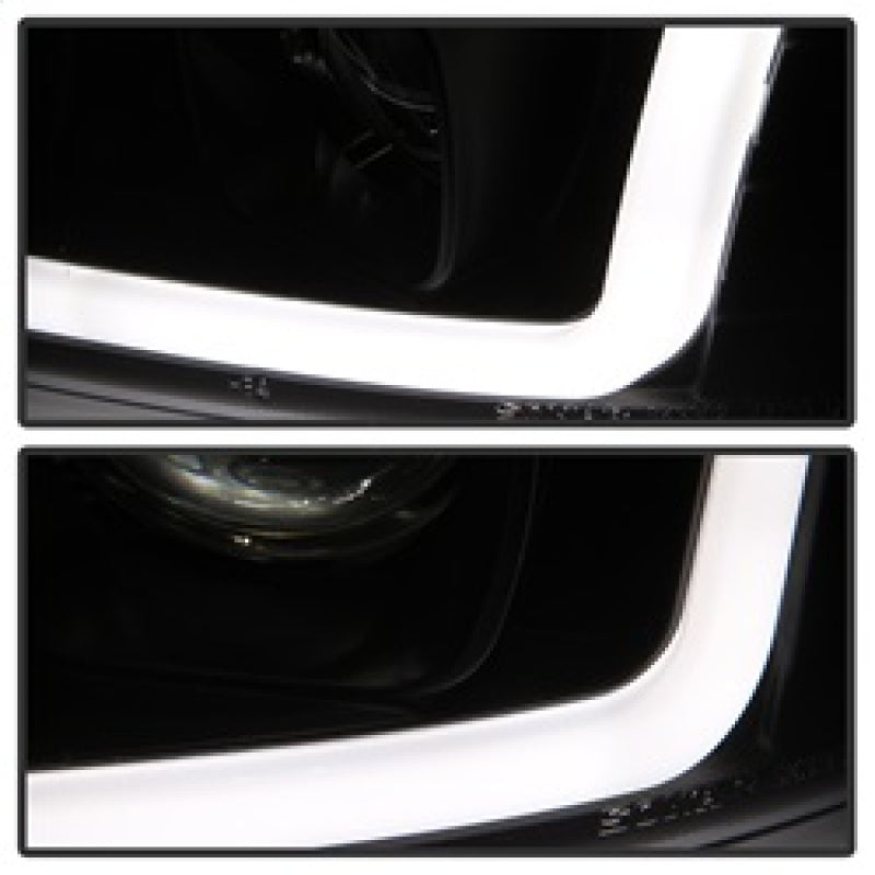 Phares de projecteur Spyder GMC Sierra 1500/2500/3500 99-06 V2 - DRL - Noir PRO-YD-CDE00V2-LB-BK