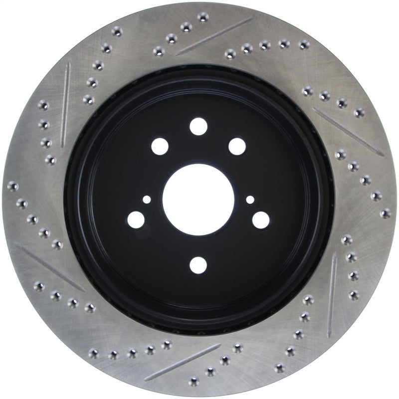 Disque de frein sport fendu et percé StopTech arrière gauche 13-14 Lexus GS300/350/400/430