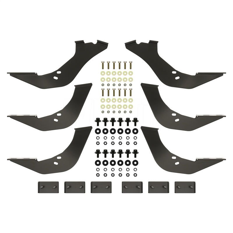 Kit de montage de marchepied Nerf ovale Westin Premier pour Ford F-250/350/450/550HD Reg/Supr Cab/Crew 99-16 - Noir