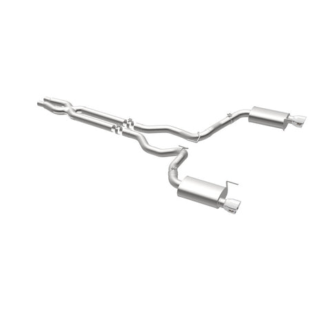 Catback MagnaFlow, SS, 3 po, Street, double embouts polis de 4,5 po, Ford Mustang GT V8 5,0 L 2015