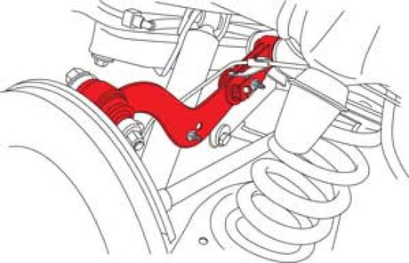 Bras de carrossage réglable SPC Performance Rav4 - Gauche