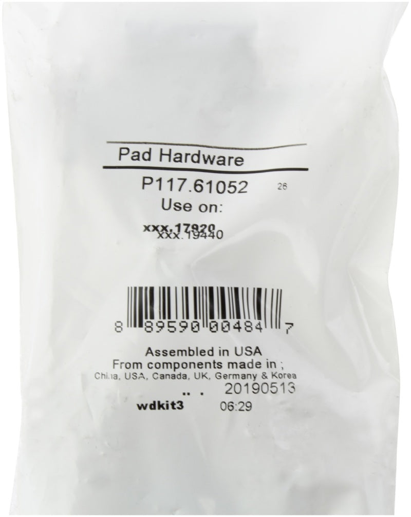 Plaquettes de frein avant StopTech 15-18 Ford Mustang avec cales et matériel