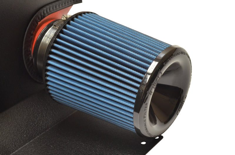 Prise d'air froid rouge froissé Injen 16-18 Ford Focus RS