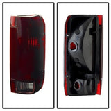 xTune Ford Bronco F150 F250 F350 F450 92-96 OE Style Tail Lights Red Smoked ALT-JH-FB92-OE-RSM