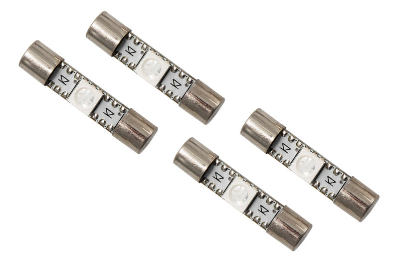 Ampoule LED SMF1 28 mm de Diode Dynamics - Lot de 4 ambres