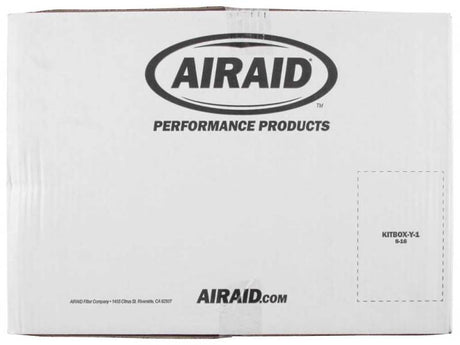 Système d'admission Airaid 10-13 Ford Taurus SHO/Flex 3,5 L Turbo MXP avec tube (huilé/red media)