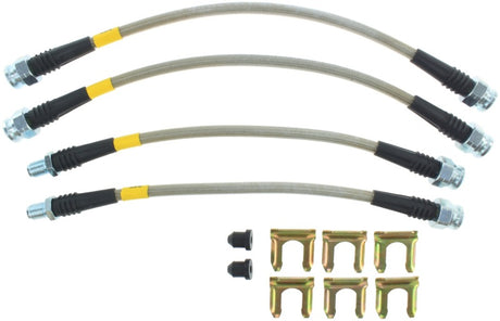 Conduites de frein arrière en acier inoxydable StopTech 90-94 pour Mitsubishi Eclipse