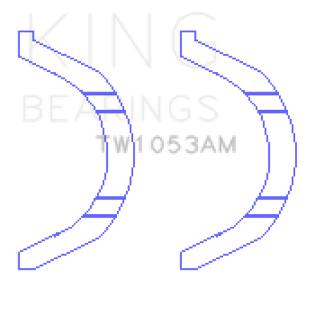 King Engine Bearings Nissan MR20DE Thrust Washer Set
