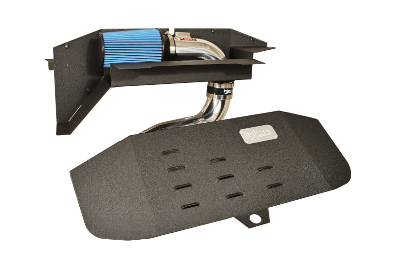 Injen 12-16 BMW 328i F30 N20/N26 2.0L (t) 4cyl Admission à vérin court poli avec MR Tech et boîte à air avec Scoop