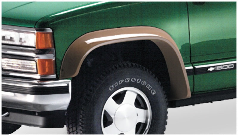 Bushwacker 88-99 Chevy C1500 Extend-A-Fender Style Flares 2pc Couvre les trous d'évasement OEM - Noir