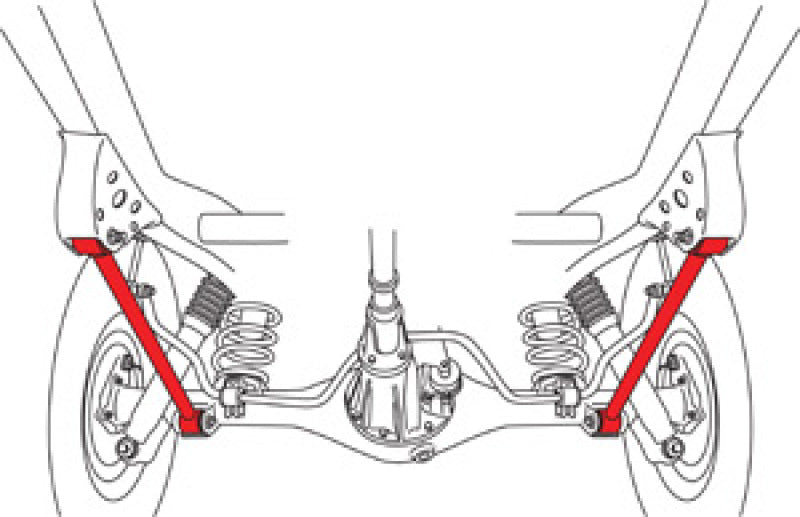 Bras de suspension inférieurs Toyota SPC Performance