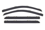 Déflecteurs de vitres avant et arrière AVS 15-18 Chevy Silverado 2500 Crew Cab Ventvisor 4 pièces - Fumé