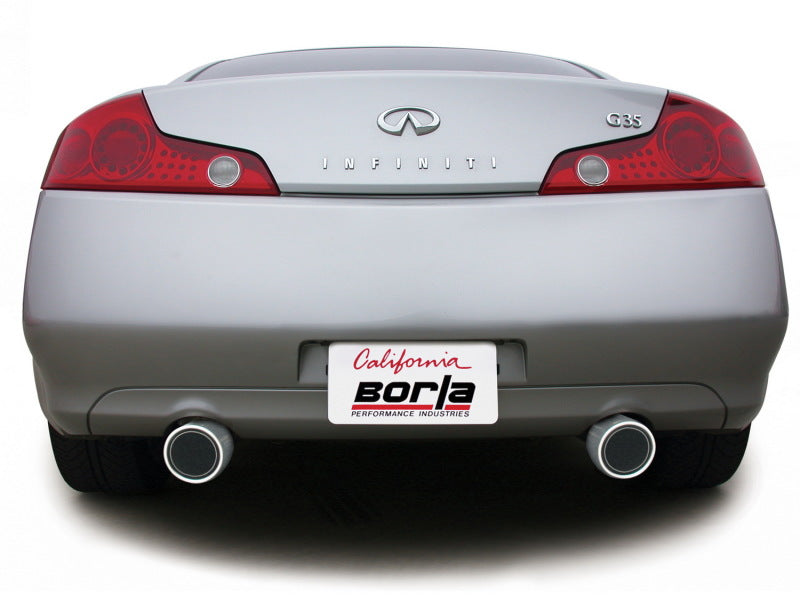 Échappement Cat-back Borla 03-07 G35 Coupé