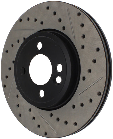 Disque de frein sport perforé et rainuré StopTech 07-13 Mini Cooper