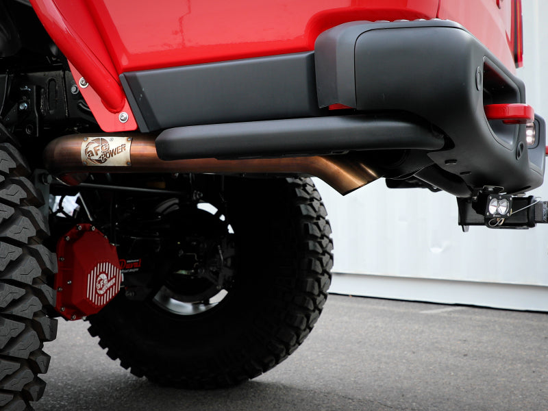 aFe +20 Jeep Gladiator MACH Force-Xp 3 IN 409 Cat-Back en acier inoxydable Cat-Back Hi-Tuck