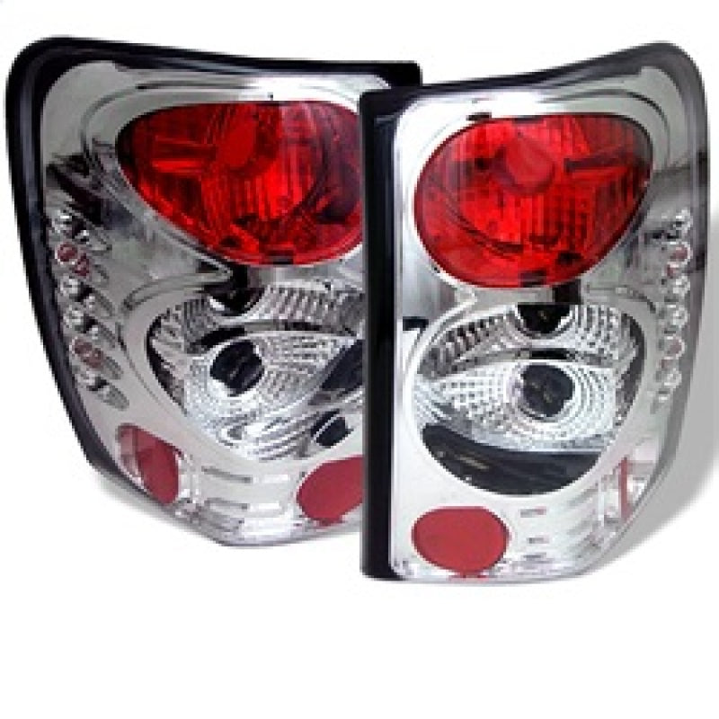 Spyder Jeep Grand Cherokee 99-04 Euro Style Tail Lights Chrome ALT-YD-JGC99-C