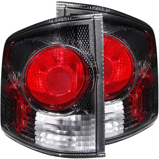 ANZO 1995-2005 Chevrolet S-10 Taillights Carbon 3D Style