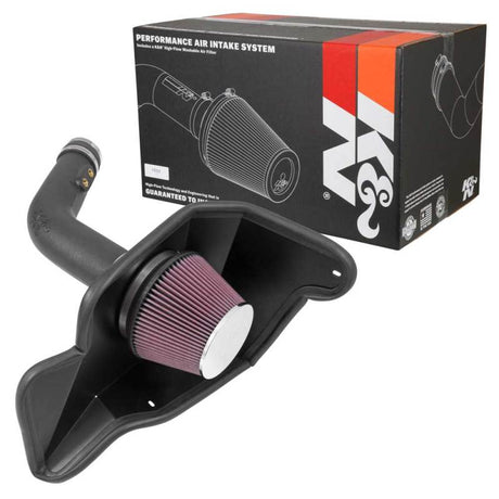 Kit d'admission hautes performances K&amp;N 15-17 pour Ford Mustang 3,7 L V6 F/I