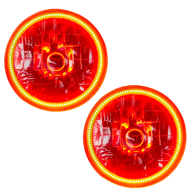 Phares à LED pré-assemblés Oracle Lighting 97-06 Jeep Wrangler TJ - Ambre VOIR LA GARANTIE