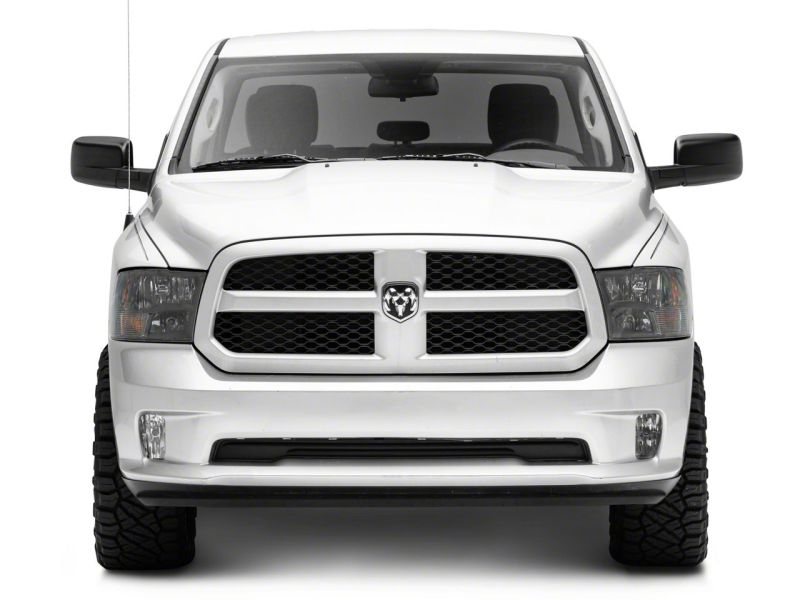Phares Raxiom 09-18 Dodge RAM 1500 Axial Series de style européen avec boîtier noir à double ampoule (lentille transparente)