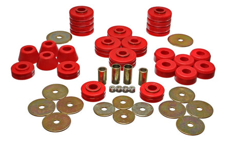 Ensemble de montage de carrosserie (cabine) Energy Suspension 73-95 K5 Blazer Red