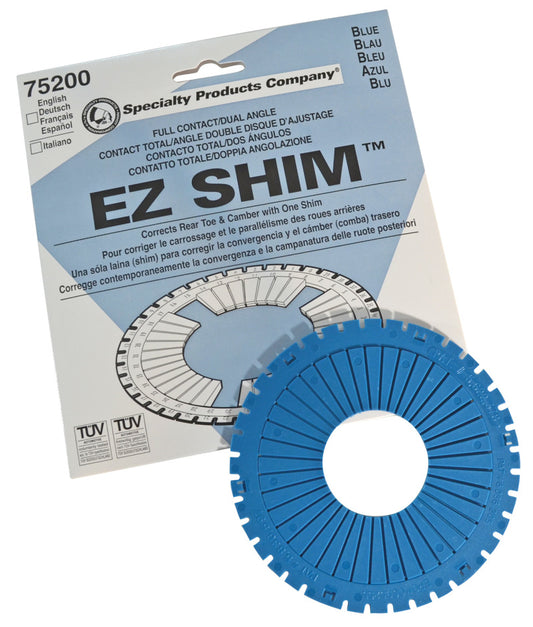 SPC Performance EZ Shim Dual Angle Camber/Toe Shim (Blue)