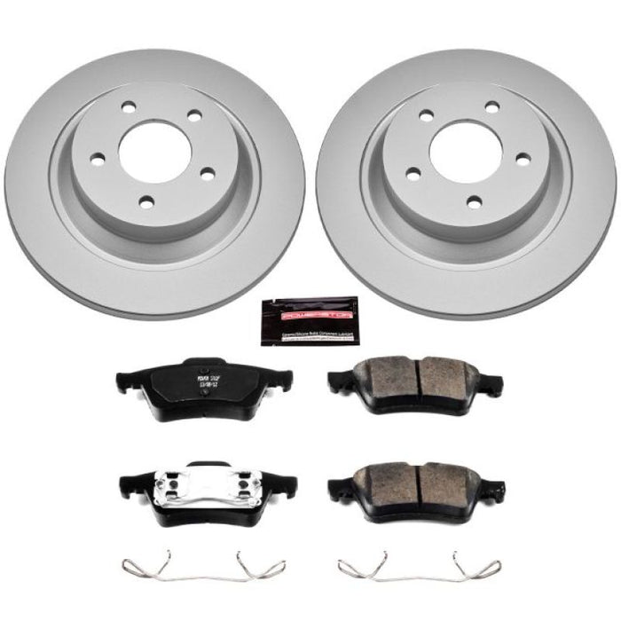 Kit de freins arrière Power Stop 06-07 Mazda 5 Z17 Evolution Geomet avec revêtement