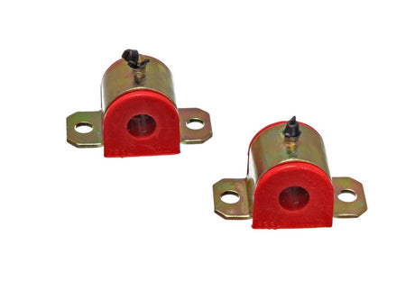Ensemble de bagues de barre stabilisatrice avant 11/16 po rouge pour Chevy Camaro 67-69 Energy Suspension