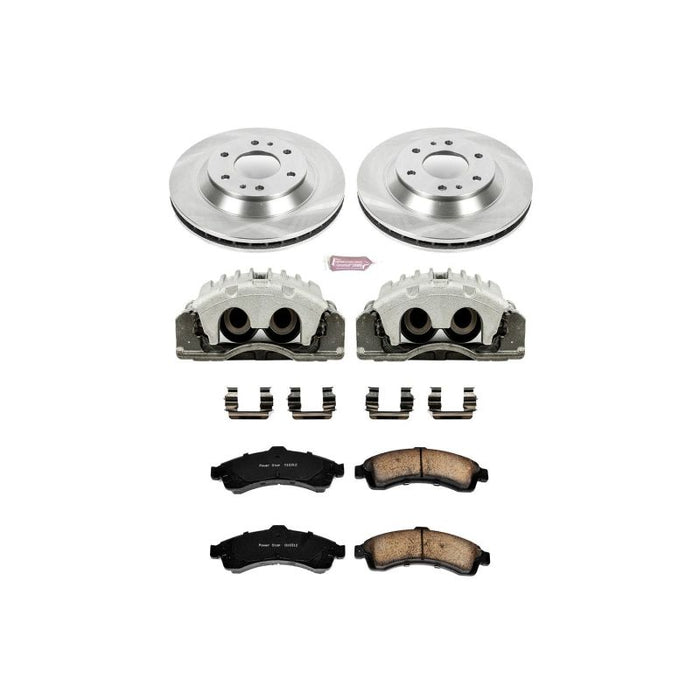 Kit de freins avant Autospecialty Power Stop 04-05 Buick Rainier avec étriers