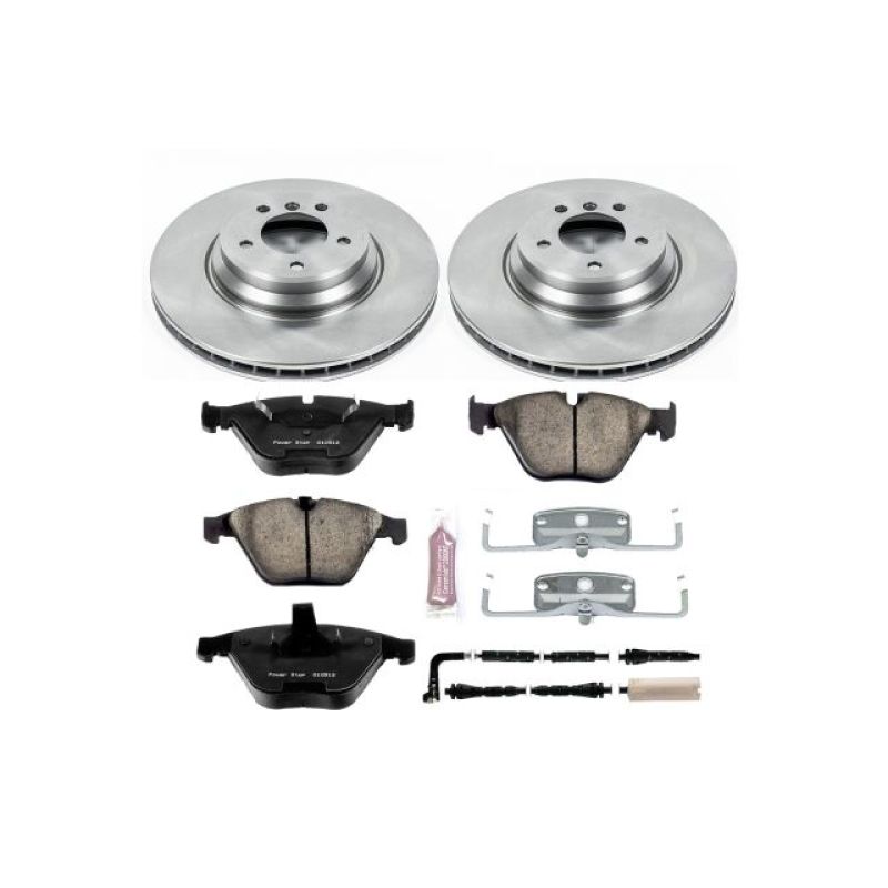 Kit de freins avant Power Stop Autospecialty pour BMW 335d 2009