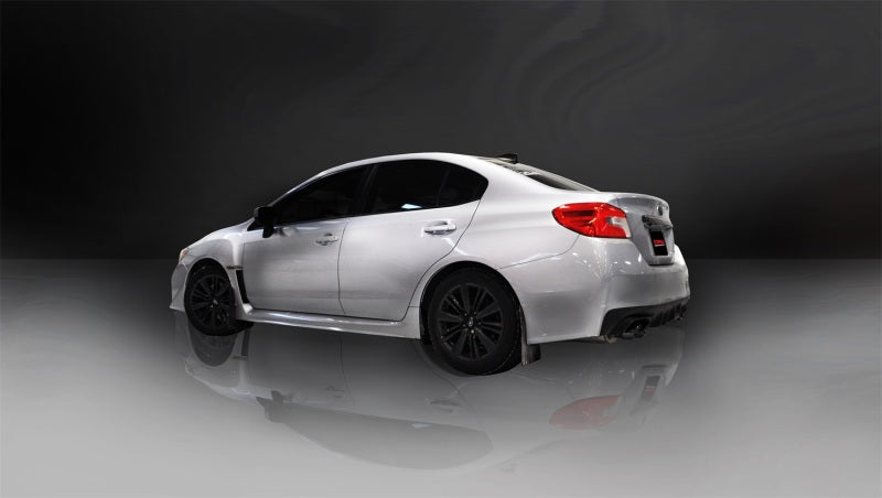 Échappement Cat Back pour Subaru WRX Corsa 2015, embouts Quad noirs de 3,5 pouces *Sport*