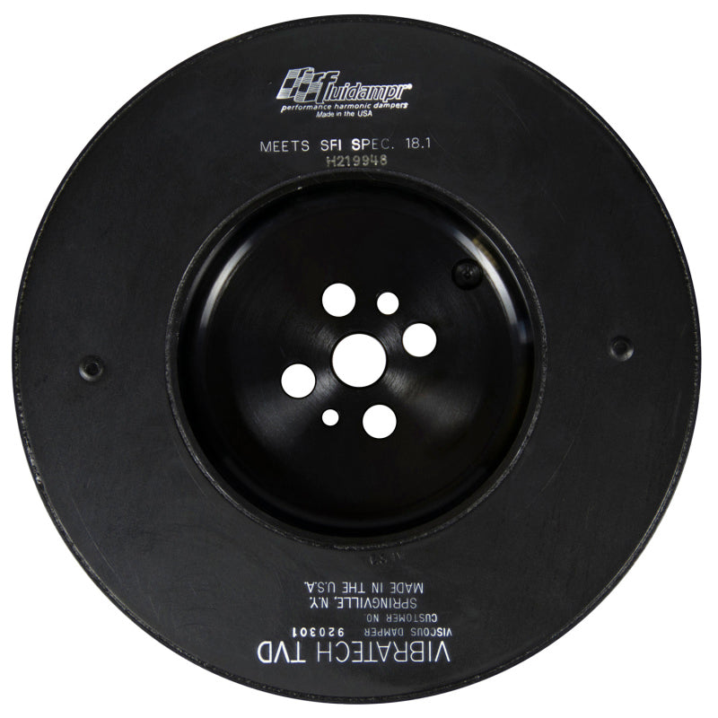 Amortisseur équilibré en interne en acier Fluidampr Dodge Cummins 5.9L 2003-2007