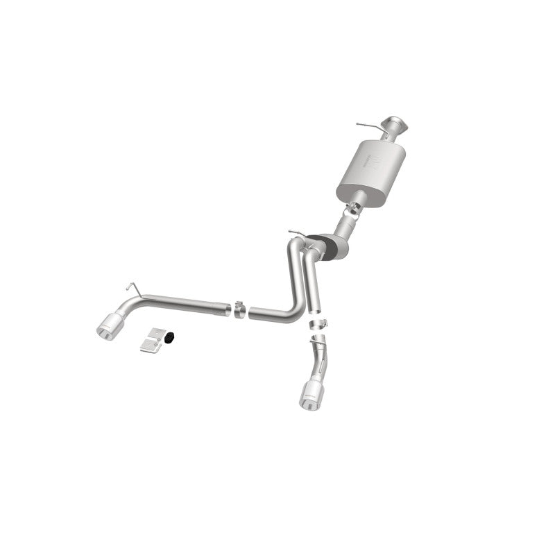 Système MagnaFlow C/B 07 GM Hummer H2 Split Rear